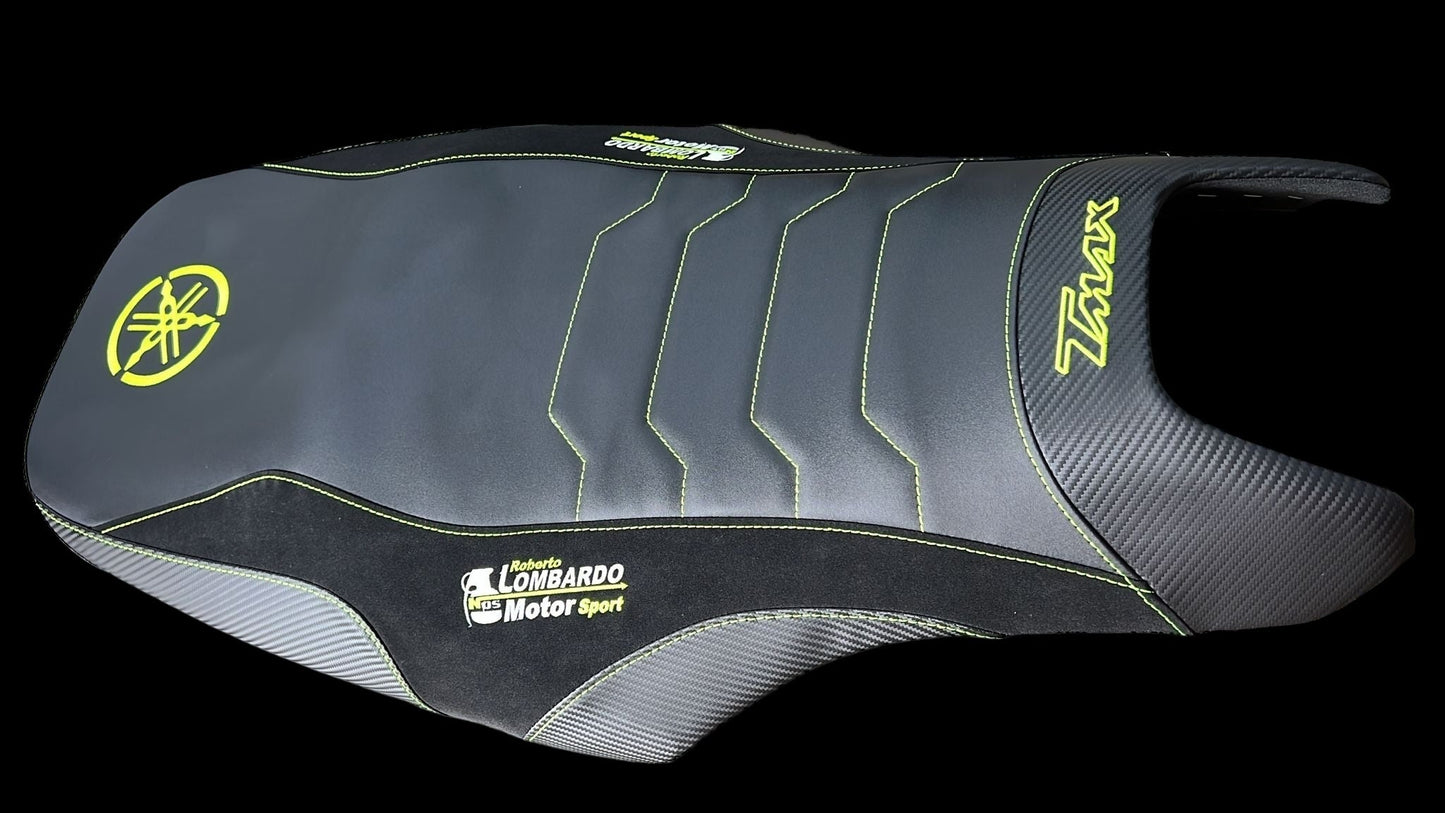sella completa no cuscino Yamaha TMAX 500/530 2008/2016– Copertura artigianale personalizzata, antiscivolo e impermeabile PabloSTmaxShop
