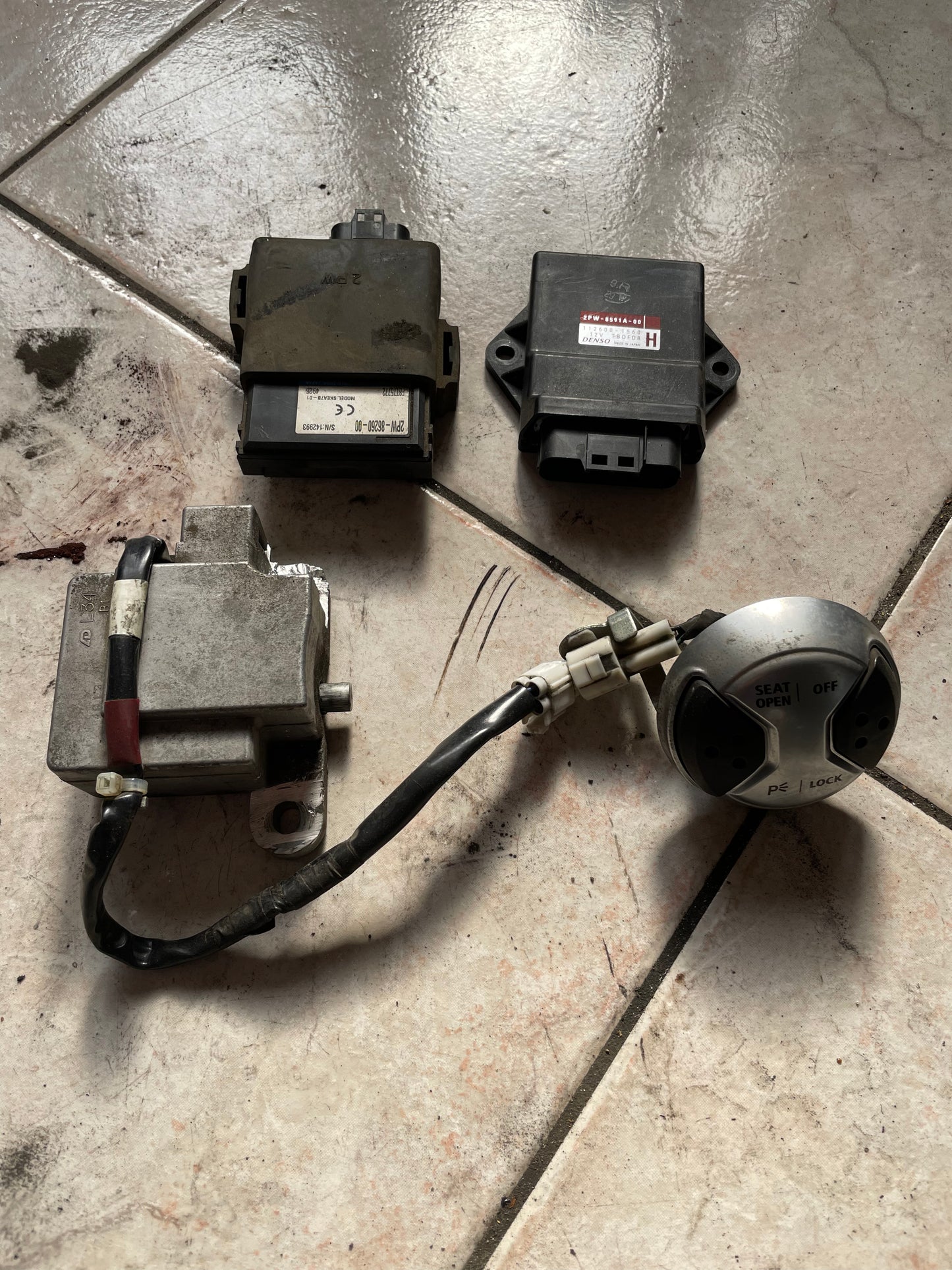 Kit accensione Yamaha Tmax 530 2015/2016 NO CHIAVE