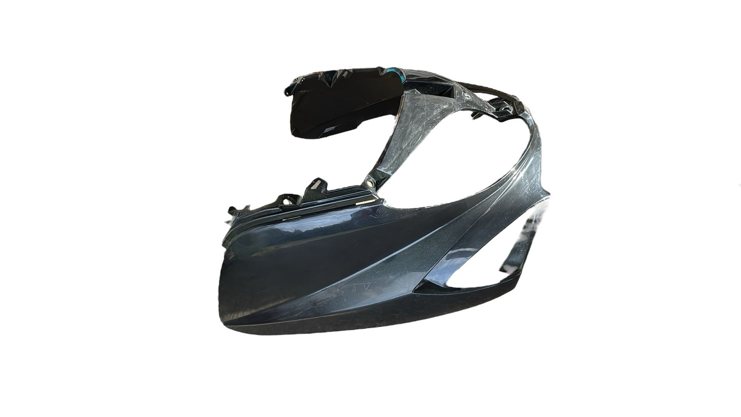 Scudo anteriore versione spot nero neutro usato Yamaha Tmax 500 2001/2002/2003/2004/2005/2006/2007