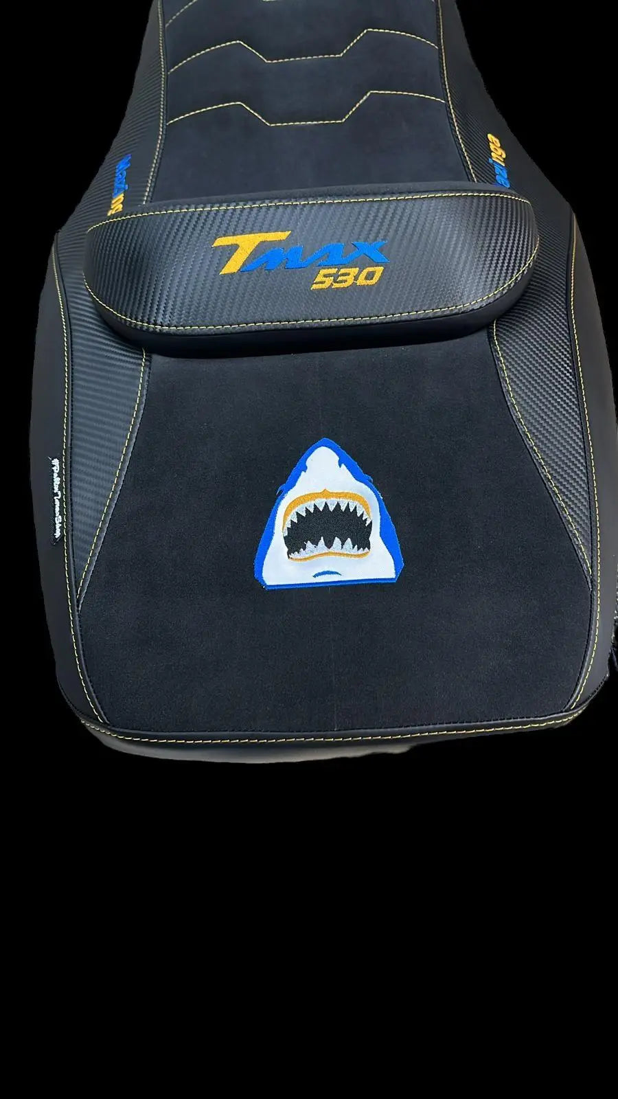 Fodera Copertura sella antiscivolo yamaha tmax 500-530-560 SHARK PabloSTmaxShop