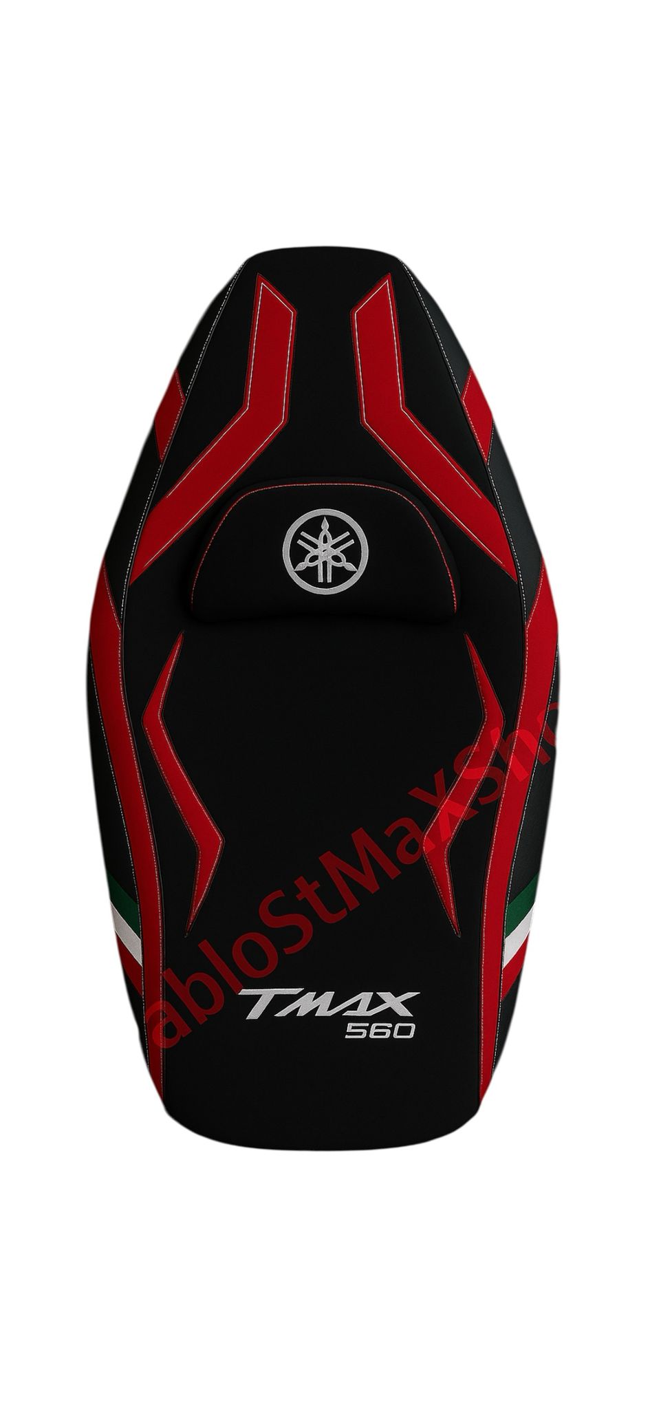 Fodera Sella TMAX 560 "red Edition" – Copertura e Rivestimento in Camoscio blue (2023–2025) PabloSTmaxShop