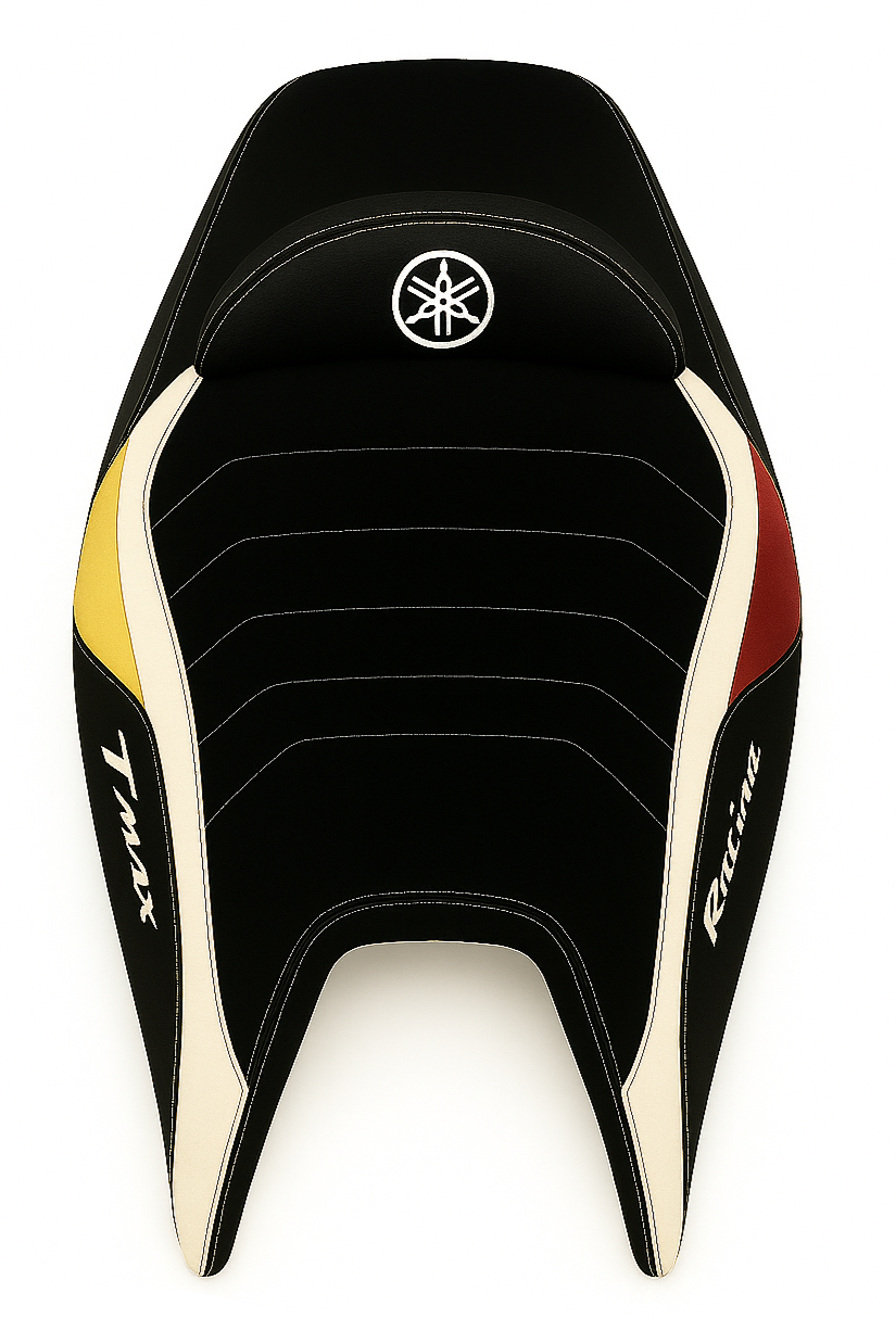 Fodera sella TMAX 500 2001–2007 – Racing tricolore Germany PabloSTmaxShop