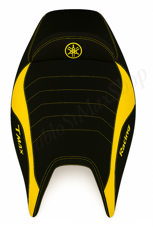 Fodera sella TMAX 500 2001–2007 – Racing Gialla PabloSTmaxShop