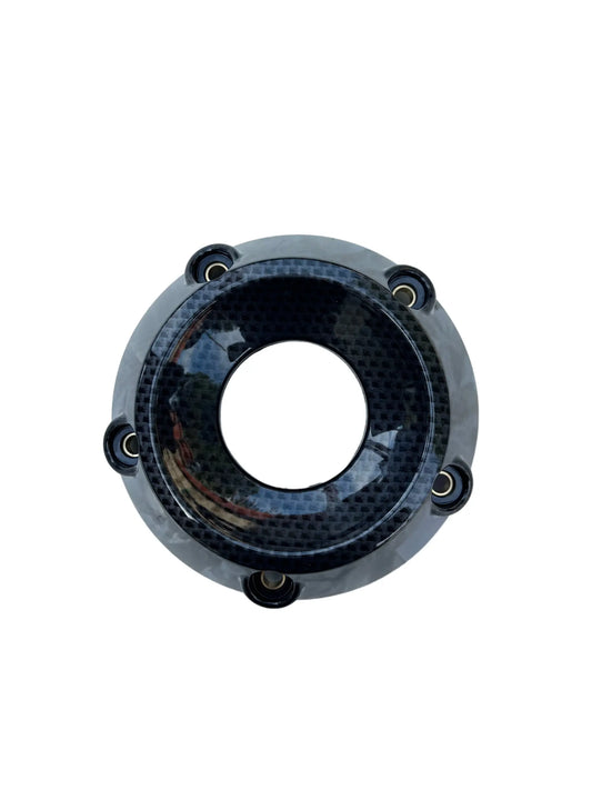 FONDELLO TERMINALE MARMITTA SCARICO YAMAHA TMAX T MAX 530 CARBONIO 2012 -  2016 PabloSTmaxShop