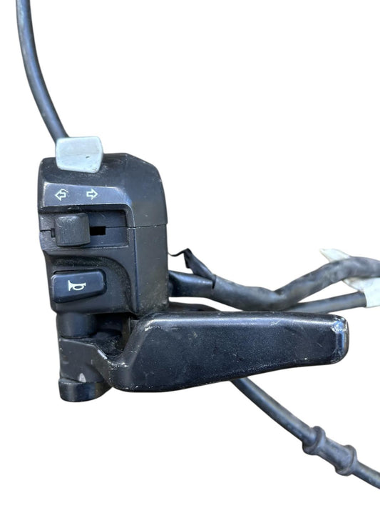 devio luci lato sx con leva freno a mano usato Yamaha Tmax 500/530 2004/2016