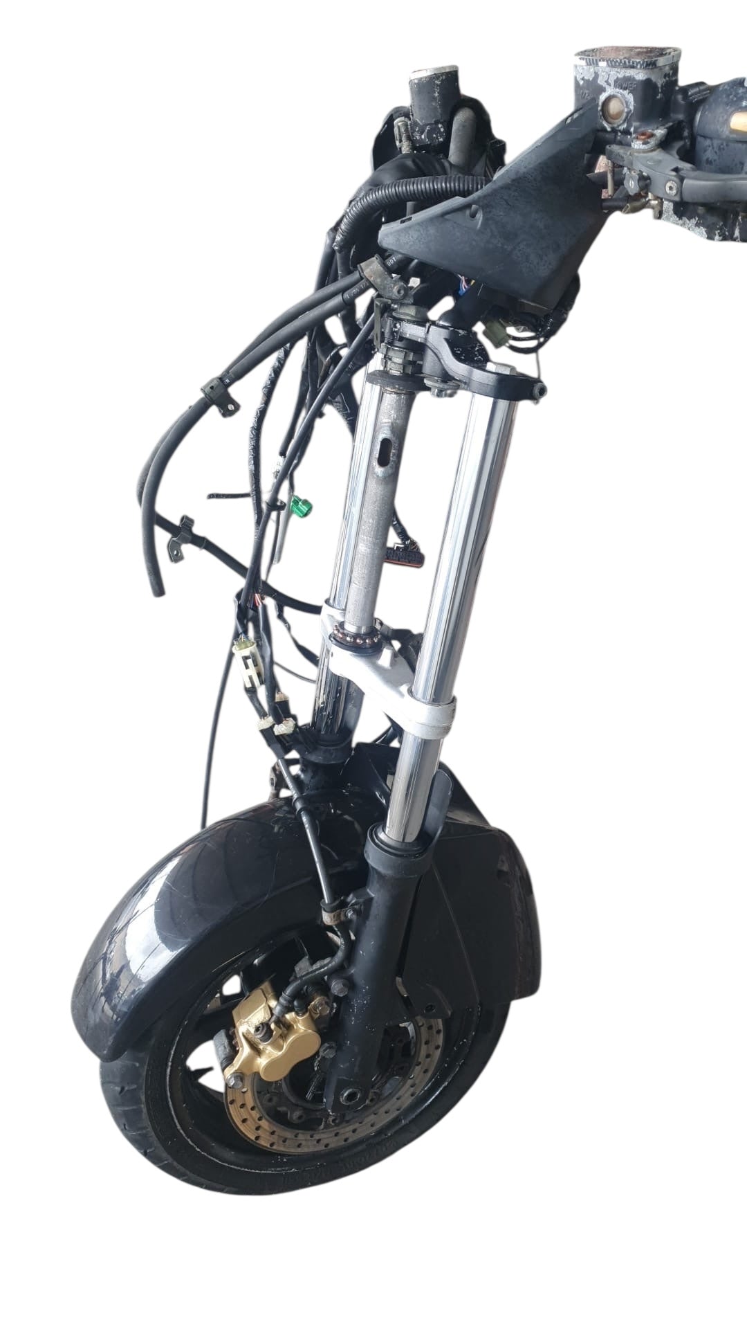 Avantreno forcella completo Yamaha Tmax 500 2004/2007 doppio disco PabloSTmaxShop