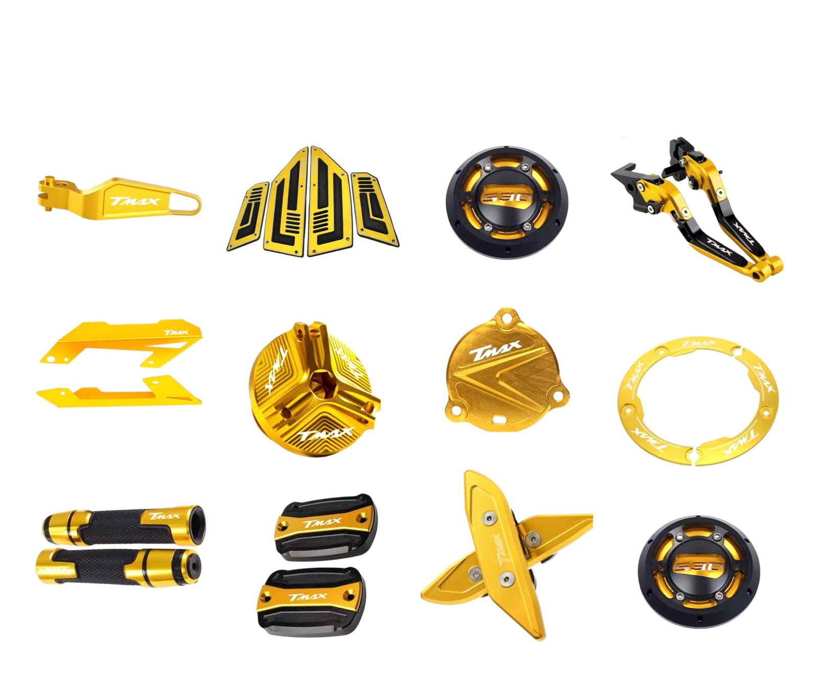 KIT ACCESSORI COLORATI YAMAHA TMAX T-MAX 530 DAL 2012 AL 2016