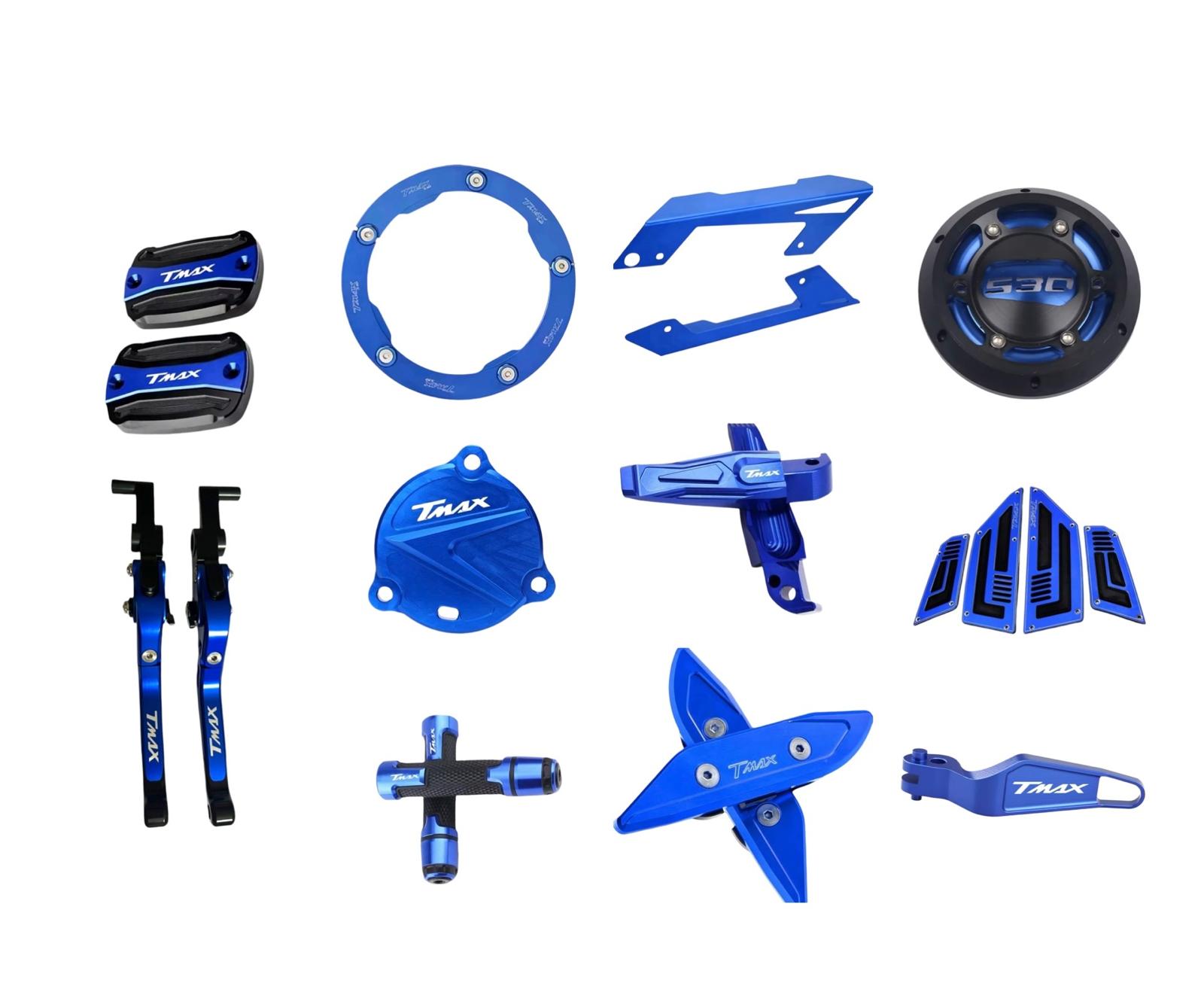 KIT ACCESSORI COLORATI YAMAHA TMAX T-MAX 530 DAL 2012 AL 2016