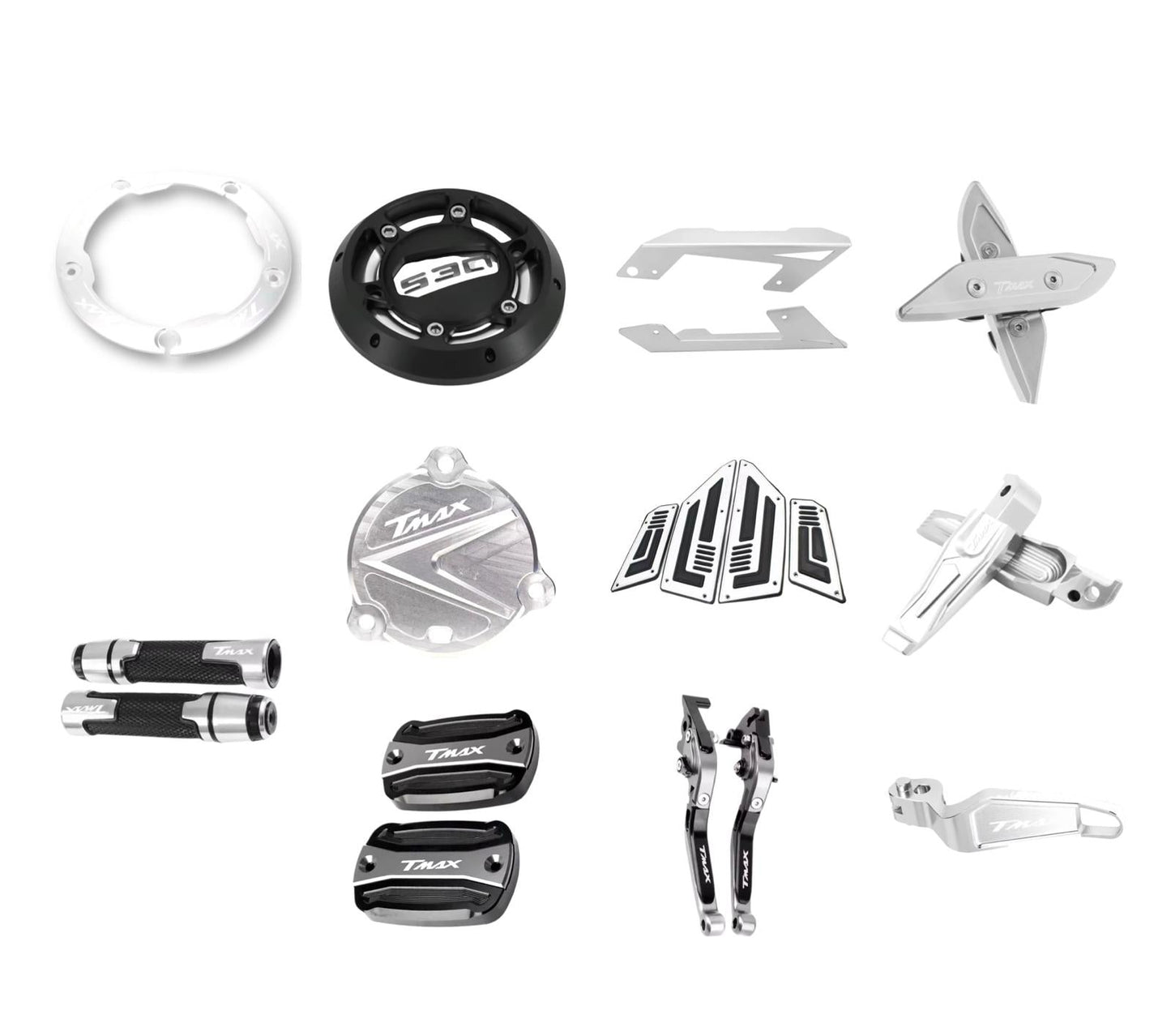 KIT ACCESSORI COLORATI YAMAHA TMAX T-MAX 530 DAL 2012 AL 2016