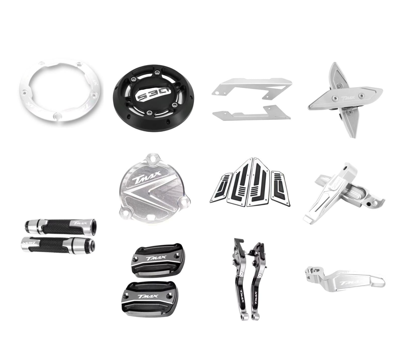 KIT ACCESSORI COLORATI YAMAHA TMAX T-MAX 530 DAL 2012 AL 2016