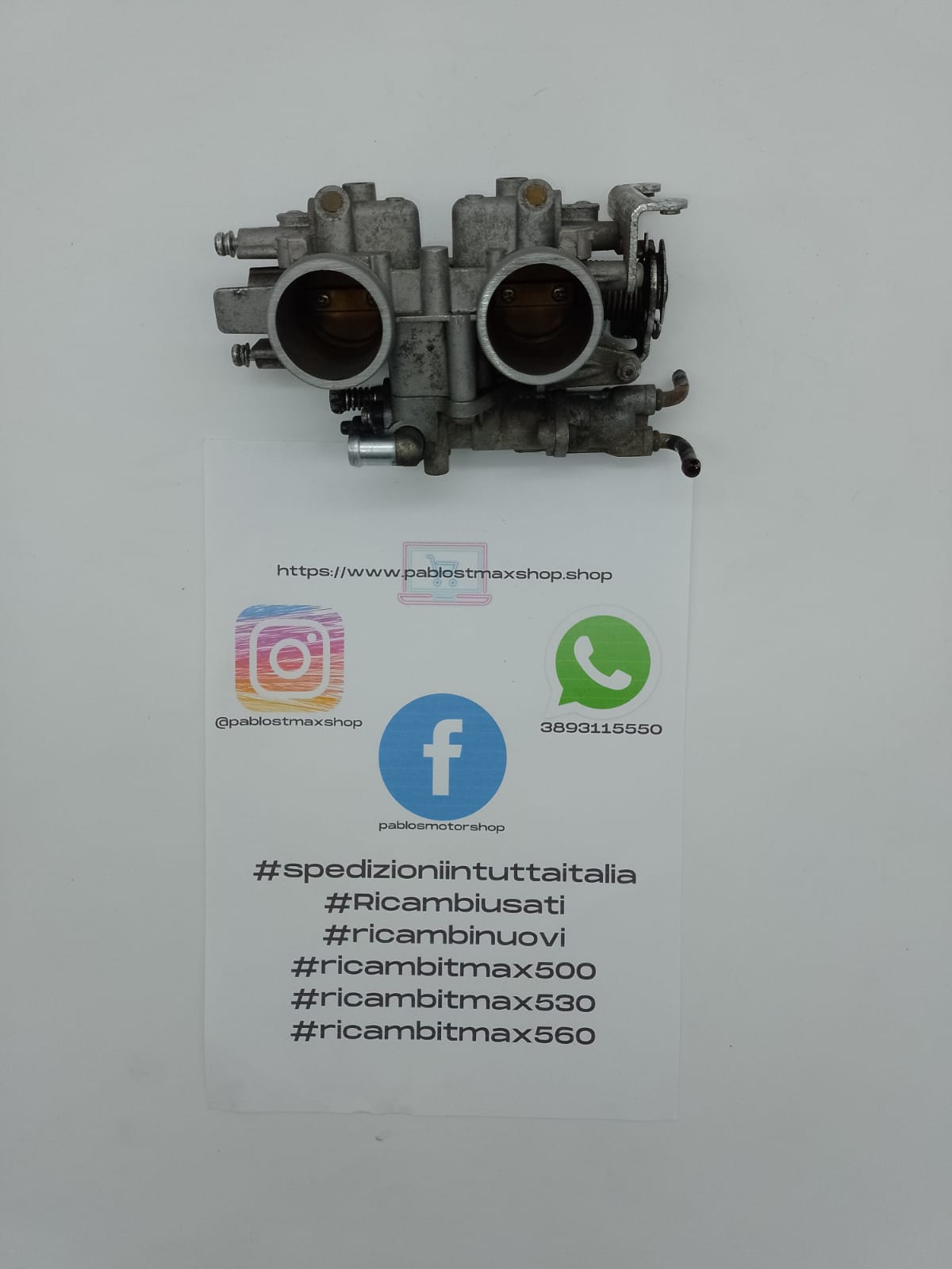 Corpo Farfallato T-MAX 530 2012/2016 59C PabloSTmaxShop